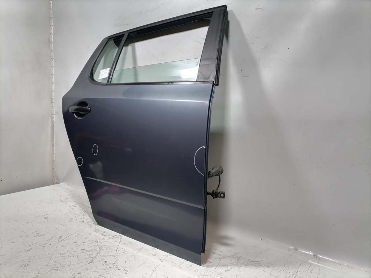 Skoda Fabia 2 original T&uuml;r hinten rechts 9153 Anthracite grey Flie&szlig;heck Bj.2009